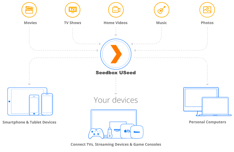 Plex schemas fonctionne sur Seedbox